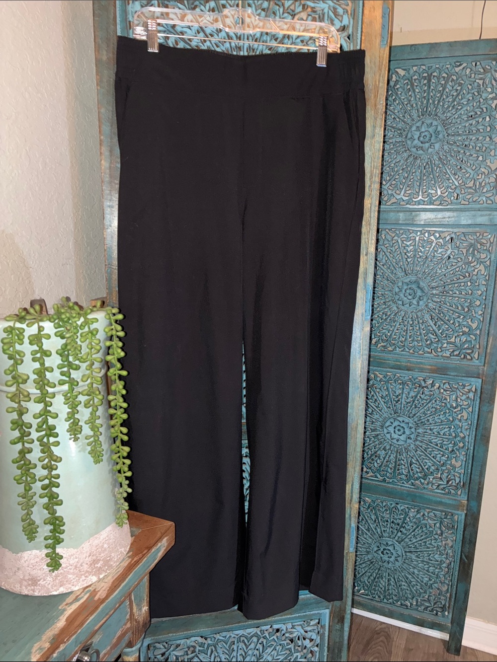 Old Navy stretch tech high waist wide leg pants